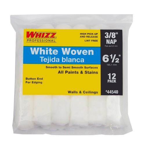 Whizz 44540 6-1/2" White Whizzflex Woven